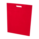 Borsa in non woven riciclato termosaldata e ultraresistente 5l color rosso