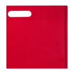 Borsa in non woven riciclato termosaldata e ultraresistente 5l color rosso vista dettaglio 1