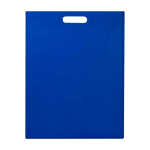 Borsa in non woven riciclato termosaldata e ultraresistente 5l color blu reale seconda vista posteriore