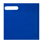 Borsa in non woven riciclato termosaldata e ultraresistente 5l color blu reale vista dettaglio 1
