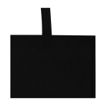 Shopper multiuso in non woven riciclato resistente allo strappo 6l color nero vista dettaglio 1