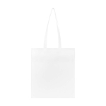 Shopper multiuso in non woven riciclato resistente allo strappo 6l color bianco seconda vista posteriore