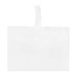 Shopper multiuso in non woven riciclato resistente allo strappo 6l color bianco vista dettaglio 1