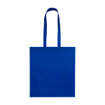 Shopper multiuso in non woven riciclato resistente allo strappo 6l color blu reale terza vista frontale