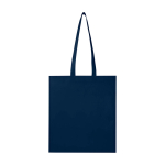 Shopper multiuso in non woven riciclato resistente allo strappo 6l color blu mare seconda vista posteriore