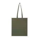 Shopper multiuso in non woven riciclato resistente allo strappo 6l color verde scuro seconda vista posteriore