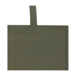 Shopper multiuso in non woven riciclato resistente allo strappo 6l color verde scuro vista dettaglio 1