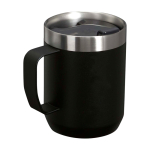 Tazza da campeggio in acciaio inox riciclato 236ml Stanley Everyday color nero terza vista