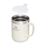 Tazza da campeggio in acciaio inox riciclato 236ml Stanley Everyday color beige seconda vista