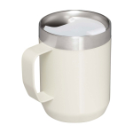 Tazza da campeggio in acciaio inox riciclato 236ml Stanley Everyday color beige terza vista