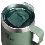 Tazza da campeggio in acciaio inox riciclato 236ml Stanley Everyday color verde scuro vista dettaglio 1