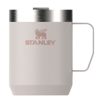 Tazza da campeggio in acciaio inox riciclato 236ml Stanley Everyday color rosa chiaro seconda vista frontale