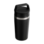 Tazza take-away in acciaio con tappo ermetico 350ml Stanley Café-To-Go color nero