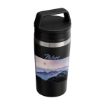 Tazza take-away in acciaio con tappo ermetico 350ml Stanley Café-To-Go color nero