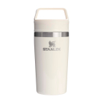 Tazza take-away in acciaio con tappo ermetico 350ml Stanley Café-To-Go color beige seconda vista frontale