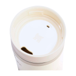 Tazza take-away in acciaio con tappo ermetico 350ml Stanley Café-To-Go color beige vista dettaglio 1