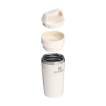 Tazza take-away in acciaio con tappo ermetico 350ml Stanley Café-To-Go color beige seconda vista