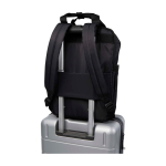 Zaino da viaggio ecologico multiuso per portatile 9l 14” color nero seconda vista