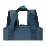 Zaino da viaggio ecologico multiuso per portatile 9l 14” color azzurro ciano vista dettaglio 1