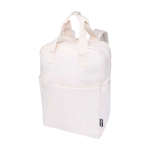 Zaino da viaggio ecologico multiuso per portatile 9l 14” color bianco sporco