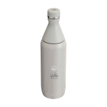 Borraccia ecologica con apertura doppia 600ml Stanley All Day Slim color grigio vista con logo stampato 2