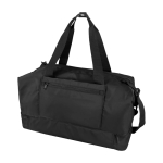 Borsone da viaggio ecologico progettato per uso pratico e comodo 42l color nero