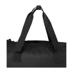Borsone da viaggio ecologico progettato per uso pratico e comodo 42l color nero vista dettaglio 1