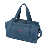 Borsone da viaggio ecologico progettato per uso pratico e comodo 42l color azzurro ciano