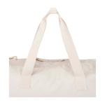 Borsone da viaggio ecologico progettato per uso pratico e comodo 42l color bianco sporco vista dettaglio 1