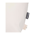 Borsone da viaggio ecologico progettato per uso pratico e comodo 42l color bianco sporco vista dettaglio 2