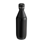 Brraccia in acciaio inox riciclato doppia apertura 350ml Stanley All Day Slim color nero terza vista