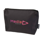 Pochette da viaggio ecologico con scomparto principale 2l color nero