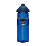 Borraccia in Tritan con cannuccia 740ml Camelbak® Thrive Flip Tritan Renew color blu reale vista con stampa tampografica