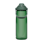 Borraccia in Tritan con tappo ribaltabile 740ml Camelbak® Thrive Chug Tritan Renew color verde scuro seconda vista frontale