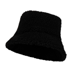 Cappello da pescatore in sherpa che offre calore e leggerezza color nero