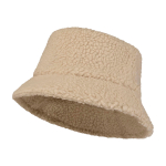 Cappello da pescatore in sherpa che offre calore e leggerezza color avorio