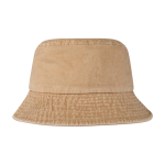 Cappello tipo bob in cotone lavato con design senza tempo 245 g/m2 color avorio seconda vista frontale