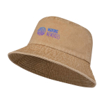 Cappello tipo bob in cotone lavato con design senza tempo 245 g/m2 color avorio