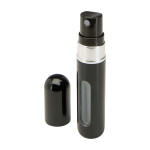 Flacone porta profumo portatile ricaricabile ideale per viaggi 5ml color nero