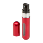 Flacone porta profumo portatile ricaricabile ideale per viaggi 5ml color rosso