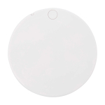 Specchio da trucco elegante e scorrevole per ritocchi rapidi color bianco seconda vista posteriore