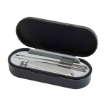 Set manicure che include tutti gli strumenti essenziali color nero