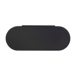Set manicure che include tutti gli strumenti essenziali color nero terza vista frontale