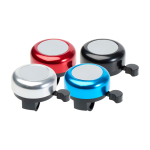 Campanello per bicicletta in alluminio e plastica con suono forte color nero seconda vista in vari colori