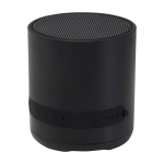 Speaker wireless in plastica riciclata con microfono integrato 3W color nero seconda vista