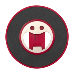 Supporto magnetico 2 in 1 per cellulare con apribottiglie incorporato color rosso seconda vista posteriore