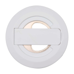 Supporto magnetico 2 in 1 per cellulare con apribottiglie incorporato color bianco seconda vista frontale