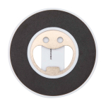 Supporto magnetico 2 in 1 per cellulare con apribottiglie incorporato color bianco seconda vista posteriore