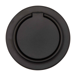 Supporto magnetico per telefono con anello di sostegno color nero seconda vista frontale