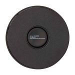 Supporto magnetico per telefono con anello di sostegno color nero seconda vista posteriore